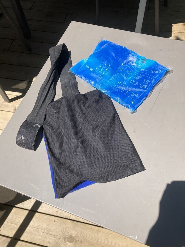 Poche de glace réutilisable, accessoire de récupération sportive