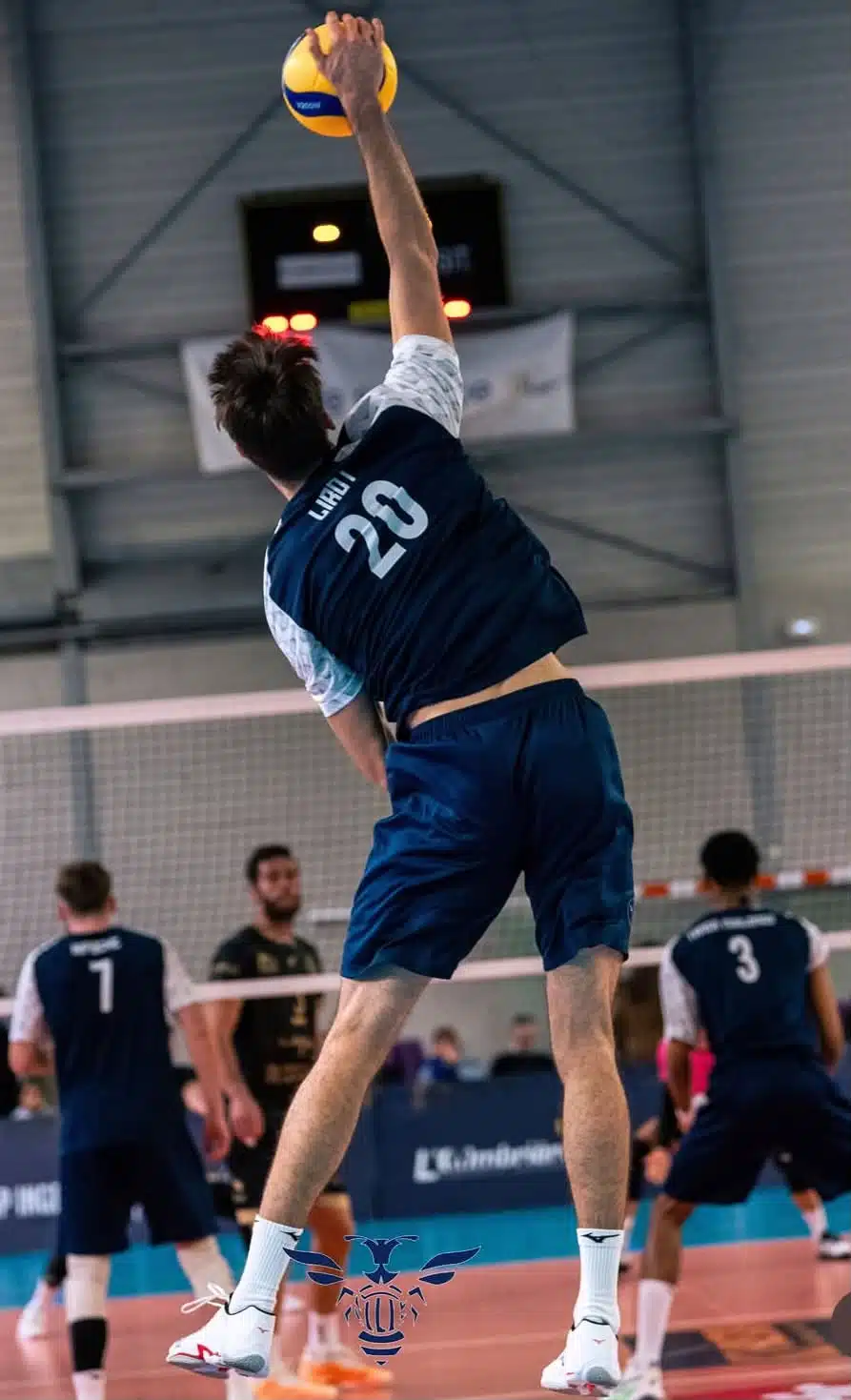 Romain, central à Saint-Jean-d'Illac en Ligue B